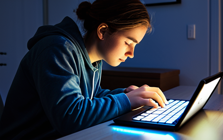A young adult, fully clothed in modest, comfortable attire, deeply engrossed in playing a portable gaming device. The setting is a cozy, well-lit modern study with warm ambient lighting. Subtle, stylized energy effects, like glowing lines of light, emanate from the device, suggesting complex magical or strategic elements. The person's expression shows deep concentration and engagement. The image emphasizes innovation in portable entertainment, with perfect anatomy, correct proportions, well-formed hands, and natural body proportions. This is a family-friendly, appropriate content, safe for work, fully clothed, professional depiction.