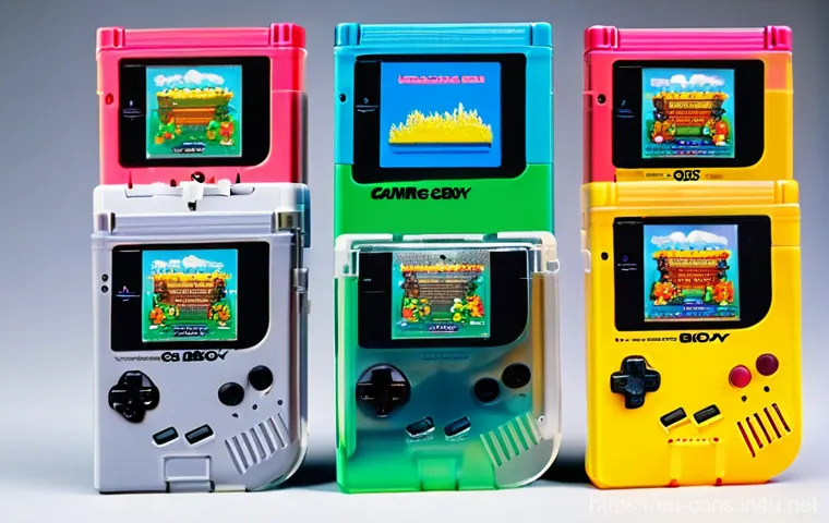 게임보이 타이틀 복원 방법 - **A close-up shot focusing on the delicate process of cleaning a Game Boy PCB.** The image should sh...