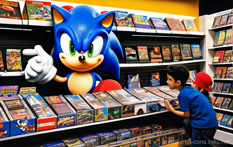 비디오게임기의 가격 변천사 - **Prompt:** A nostalgic scene from the late 1970s. A young family (mother, father, and a child aroun...