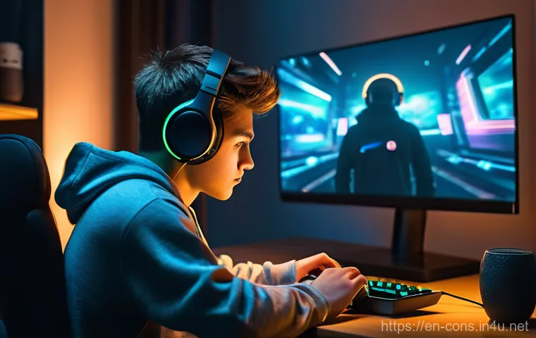 비디오게임기의 가격 변천사 - **Prompt:** An energetic depiction of the "Console Wars" era in the early 1990s. Two children (aroun...