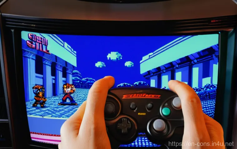 세가 제네시스와 메가드라이브 차이 - **Image Prompt: "The Attitude Era: Genesis Does What Nintendon't!"**
    A dynamic, action-packed sc...